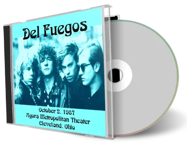 Artwork Cover of Del Fuegos 1987-10-02 CD Cleveland Audience