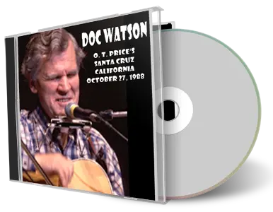 Artwork Cover of Doc Watson 1988-10-27 CD Santa Cruz Soundboard