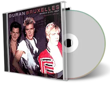 Artwork Cover of Duran Duran 1987-03-31 CD Brussel Audience