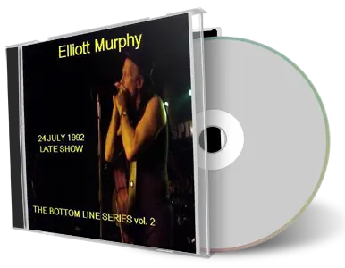 Artwork Cover of Elliott Murphy 1992-07-24 CD New York City Soundboard