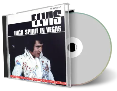 Artwork Cover of Elvis Presley 1973-09-02 CD Las Vegas Audience