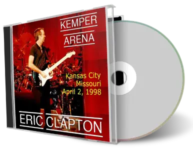 Artwork Cover of Eric Clapton 1998-04-02 CD Kansas City Audience