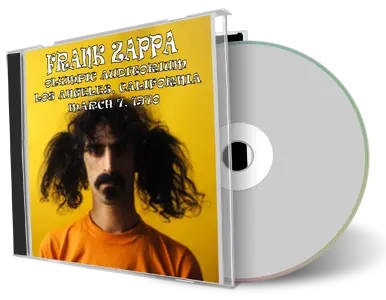 Artwork Cover of Frank Zappa 1970-03-07 CD Los Angeles Audience