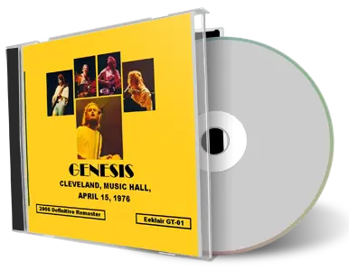 Artwork Cover of Genesis 1976-04-15 CD Cleveland Soundboard