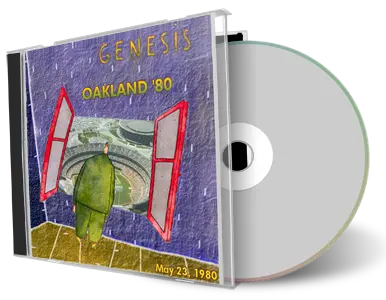 Artwork Cover of Genesis 1980-05-23 CD Oakland Audience