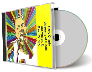 Artwork Cover of Harry Chapin 1977-03-27 CD Champaign Soundboard