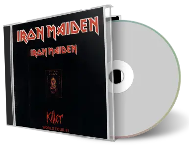 Artwork Cover of Iron Maiden 1981-04-25 CD Antwerp Audience