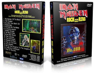 Artwork Cover of Iron Maiden Compilation DVD Rock Am Ring 2003 Proshot