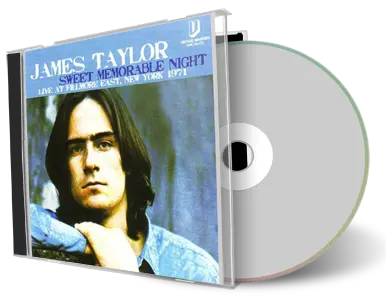 Artwork Cover of James Taylor 1971-01-25 CD New York City Soundboard