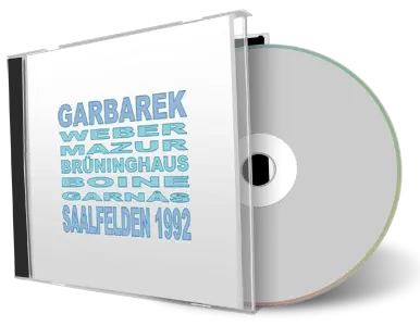 Artwork Cover of Jan Garbarek 1992-08-30 CD Saalfelden Soundboard