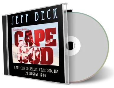 Artwork Cover of Jeff Beck 1976-08-27 CD Cape Cod Audience