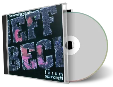 Artwork Cover of Jeff Beck 2009-02-07 CD Tokyo Soundboard