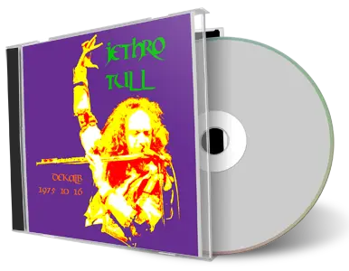 Artwork Cover of Jethro Tull 1975-10-16 CD Dekalb Audience