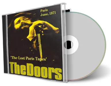 Artwork Cover of Jim Morrison Compilation CD The Lost Paris Tapes Soundboard