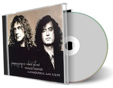 Artwork Cover of Jimmy Page and Robert Plant 1995-05-02 CD Minneapolis Audience