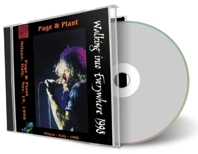 Artwork Cover of Jimmy Page and Robert Plant 1998-11-19 CD Milan Audience