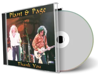 Artwork Cover of Jimmy Page and Robert Plant Compilation CD Thank You 1995 Soundboard