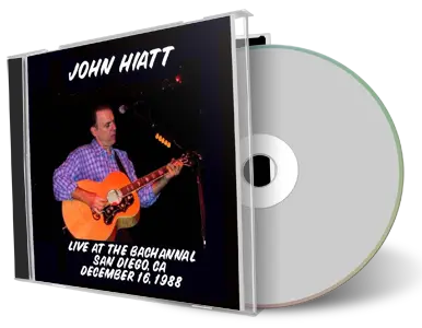 Artwork Cover of John Hiatt 1988-12-16 CD San Diego Soundboard
