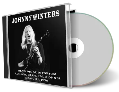 Artwork Cover of Johnny Winter 1970-03-07 CD Los Angeles Audience
