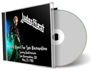 Artwork Cover of Judas Priest 1981-05-23 CD San Bernardino Audience