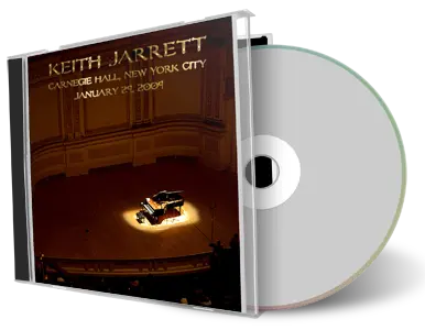Artwork Cover of Keith Jarrett 2009-01-29 CD Carnegie hall Audience