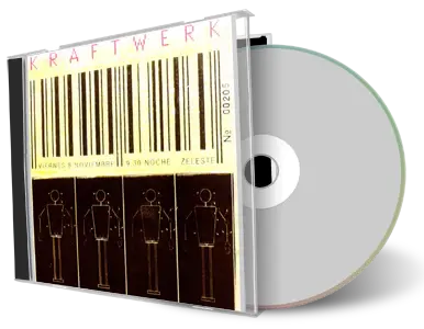 Artwork Cover of Kraftwerk 1991-11-08 CD Barcelona Audience