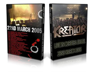 Artwork Cover of Kreator 2005-03-22 DVD Curitiba Audience
