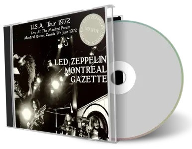 Artwork Cover of Led Zeppelin 1972-06-07 CD Montreal Audience