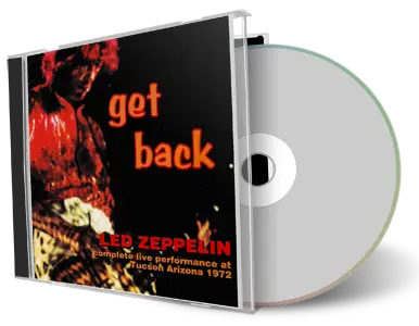 Artwork Cover of Led Zeppelin 1972-06-28 CD Tucson Audience