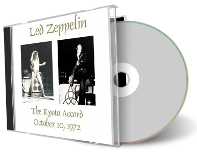 Artwork Cover of Led Zeppelin 1972-10-10 CD Kyoto Audience