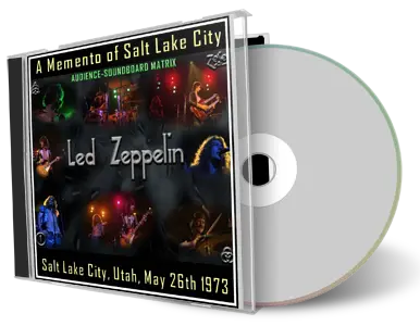 Artwork Cover of Led Zeppelin 1973-05-26 CD Salt Lake City Soundboard