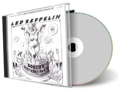 Artwork Cover of Led Zeppelin 1973-05-31 CD Inglewood Audience