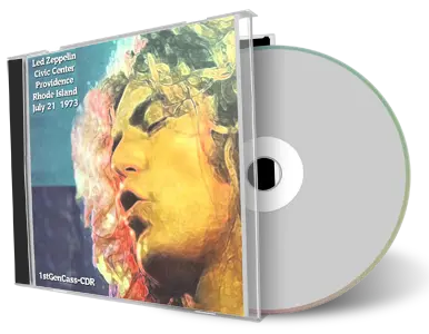 Artwork Cover of Led Zeppelin 1973-07-21 CD Providence Audience