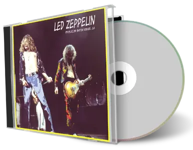 Artwork Cover of Led Zeppelin 1975-02-28 CD Baton Rouge Soundboard