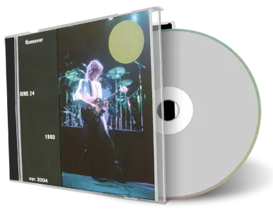Artwork Cover of Led Zeppelin 1980-06-24 CD Hannover Soundboard