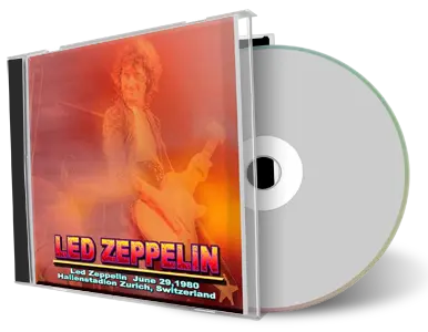 Artwork Cover of Led Zeppelin 1980-06-29 CD Zurich Soundboard