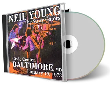 Artwork Cover of Neil Young 1973-01-19 CD Baltimore Audience