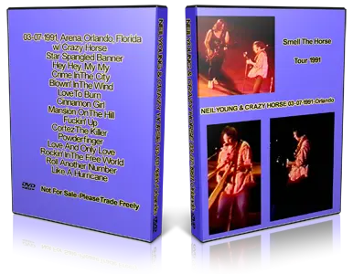 Artwork Cover of Neil Young 1991-03-07 DVD Orlando Audience