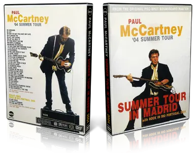 Artwork Cover of Paul McCartney 2004-05-30 DVD Madrid Proshot