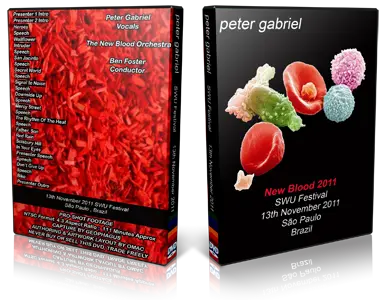 Artwork Cover of Peter Gabriel 2011-11-13 DVD SWU Proshot