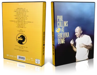 Artwork Cover of Phil Collins 1995-05-07 DVD Tokyo Proshot