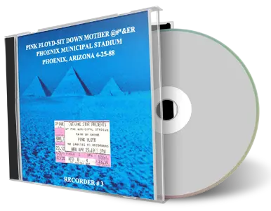 Artwork Cover of Pink Floyd 1988-04-25 CD Phoenix Audience