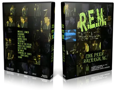 Artwork Cover of REM 1982-10-10 DVD Raleigh Proshot