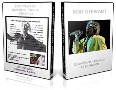 Artwork Cover of Rod Stewart 1989-04-09 DVD Mexico City Proshot