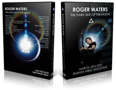 Artwork Cover of Roger Waters 2007-03-18 DVD Buenos Aires Proshot