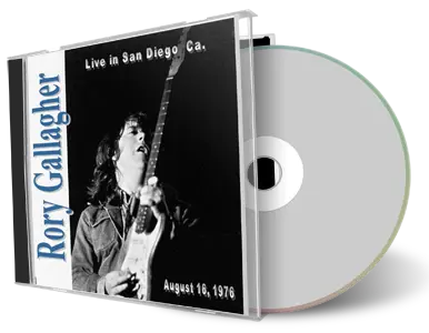 Artwork Cover of Rory Gallagher 1976-08-16 CD San Diego Audience