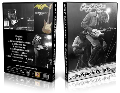 Artwork Cover of Rory Gallagher 1975-07-25 DVD Lille Proshot
