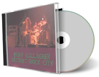Artwork Cover of Rory Gallagher Compilation CD Detroit Rock City 1976-1982 Audience
