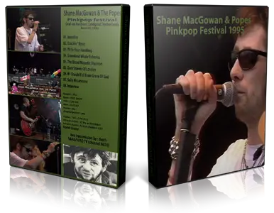 Artwork Cover of Shane MacGowan 1995-06-05 DVD Landgraaf Proshot