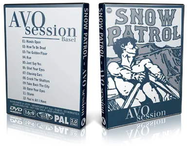 Artwork Cover of Snow Patrol 2009-11-14 DVD Basel Proshot
